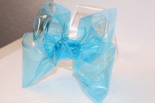 Swim Bow- BLUE CLIP