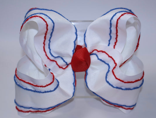 Red, White, & Bow